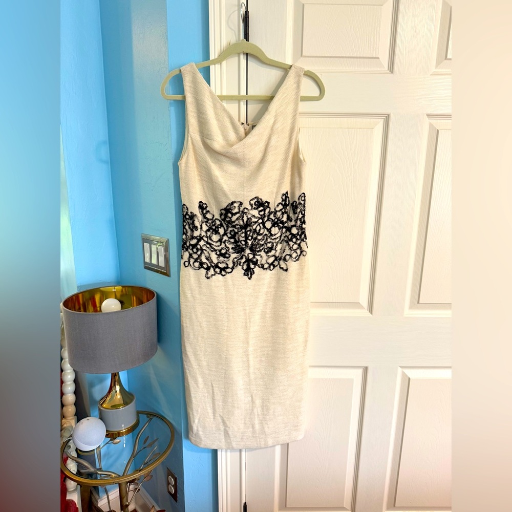 Sophisticated St. John couture dress size 8